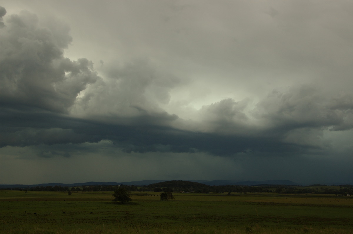 cumulonimbus thunderstorm_base : Cedar Point, NSW   18 December 2008