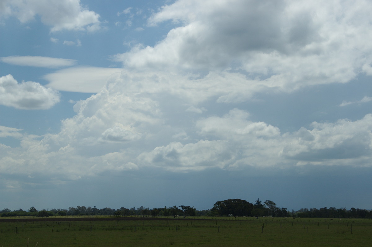 thunderstorm cumulonimbus_incus : N of Casino, NSW   24 December 2008