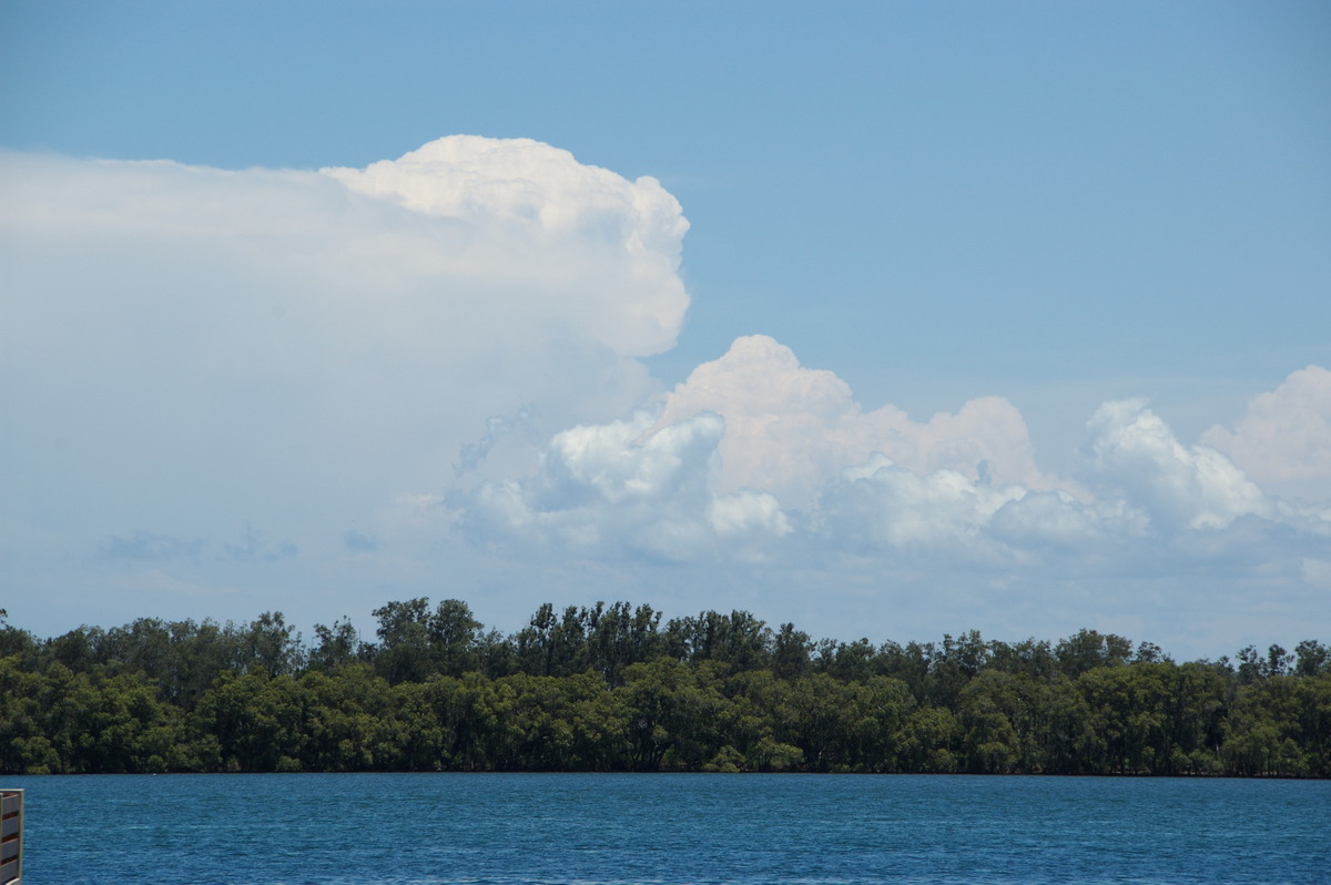 thunderstorm cumulonimbus_incus : Ballina, NSW   29 December 2008