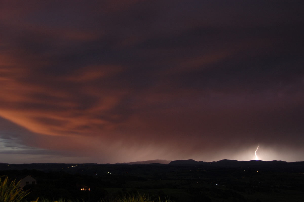 lightning lightning_bolts : McLeans Ridges, NSW   29 December 2008