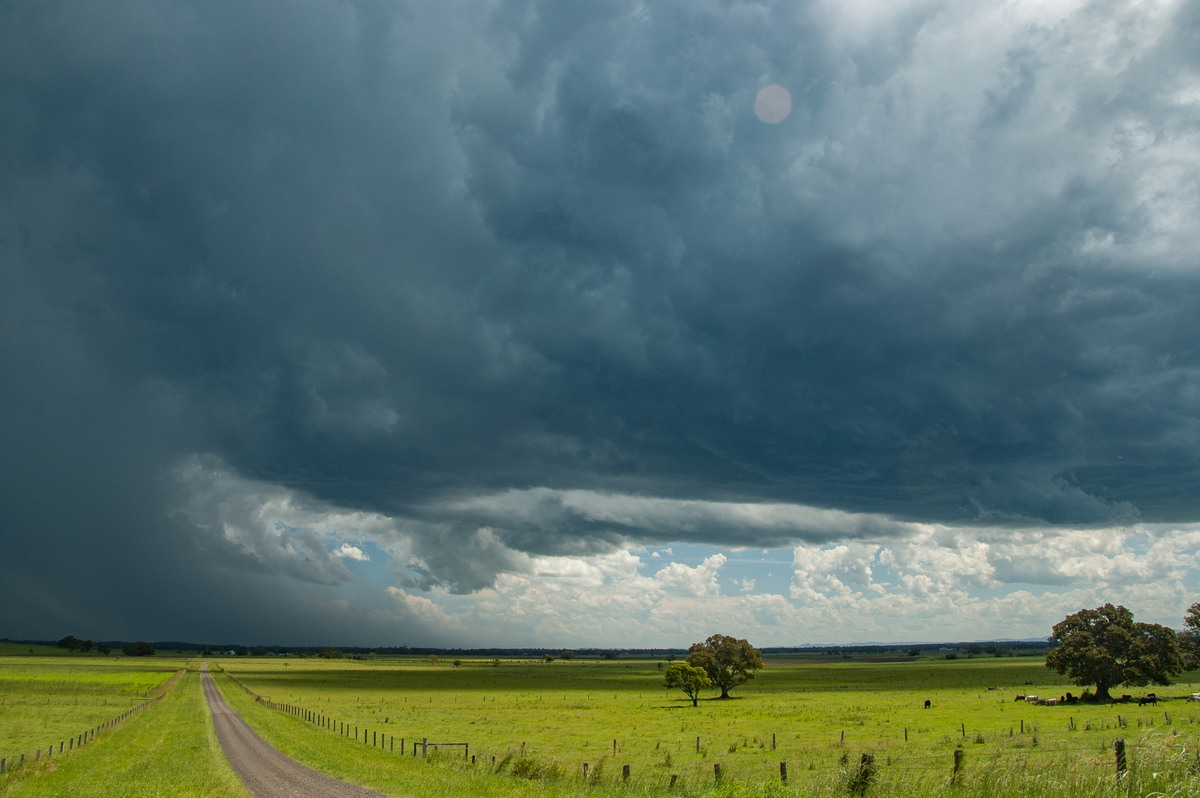 cumulonimbus thunderstorm_base : McKees Hill, NSW   30 December 2008