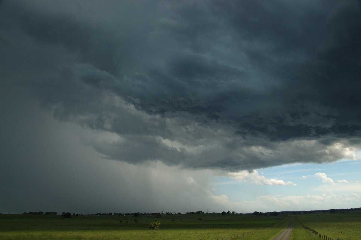 cumulonimbus thunderstorm_base : McKees Hill, NSW   30 December 2008