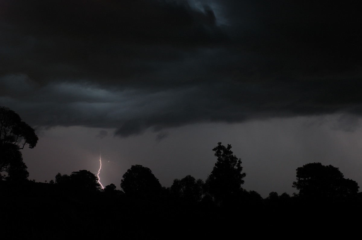 lightning lightning_bolts : McLeans Ridges, NSW   1 January 2009