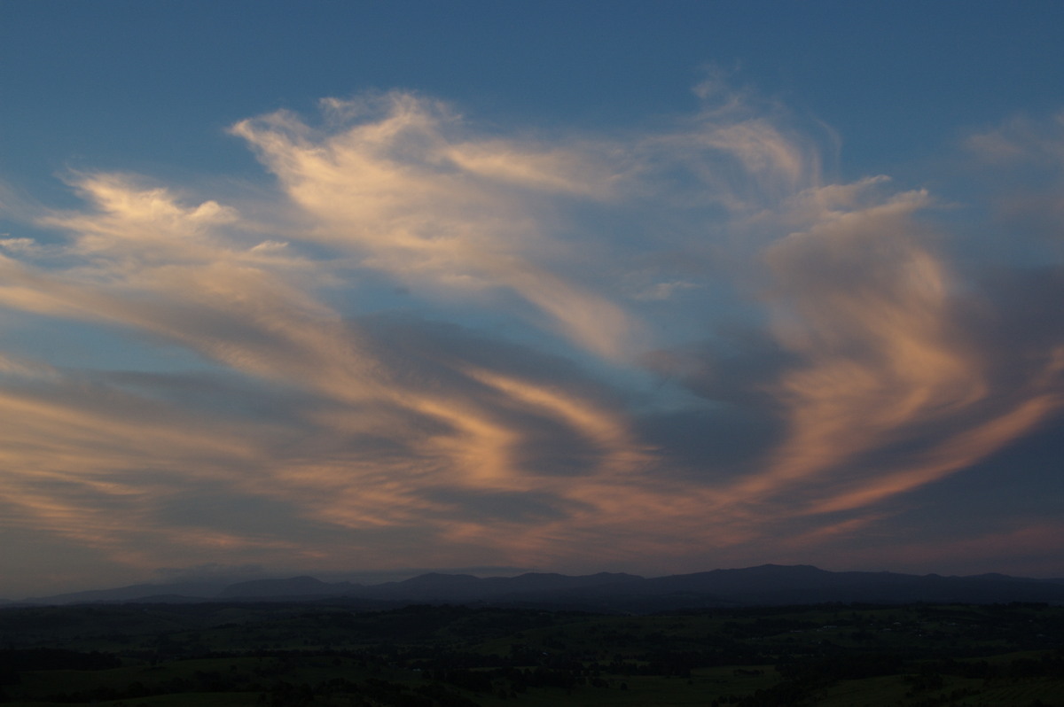 sunset sunset_pictures : McLeans Ridges, NSW   11 January 2009