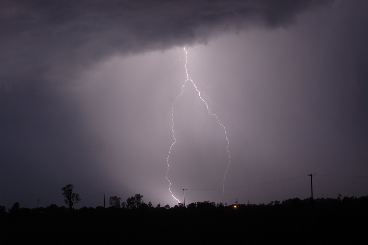 lightning lightning_bolts : Lawrence, NSW   16 January 2009