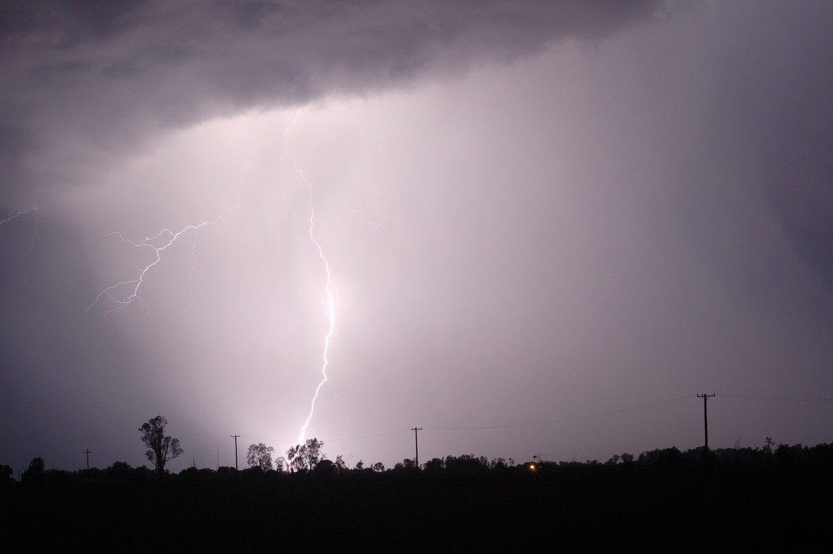 lightning lightning_bolts : Lawrence, NSW   16 January 2009