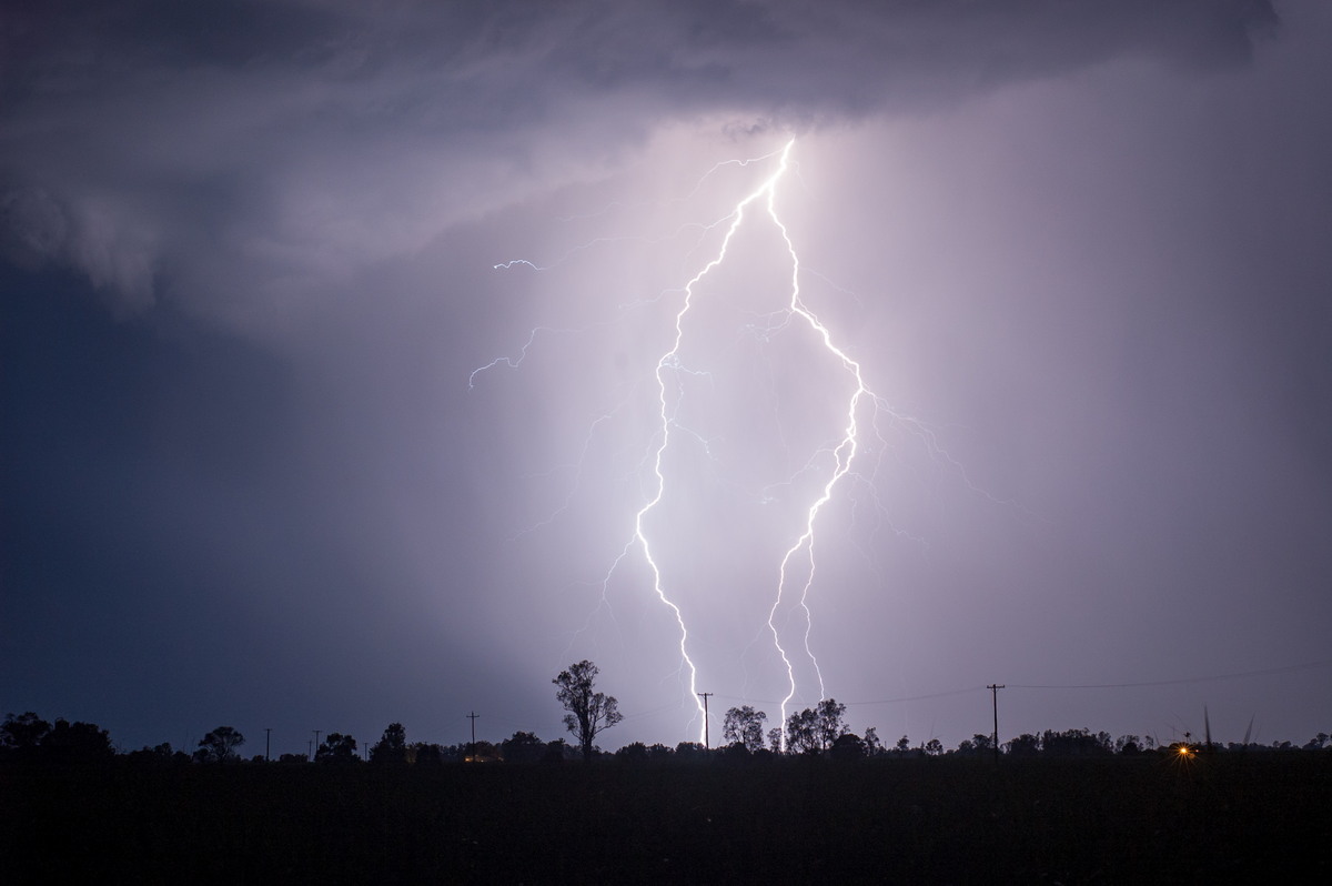 lightning lightning_bolts : Lawrence, NSW   16 January 2009