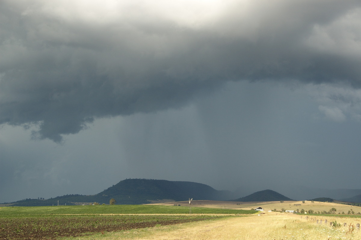 raincascade precipitation_cascade : near Warwick, QLD   24 January 2009