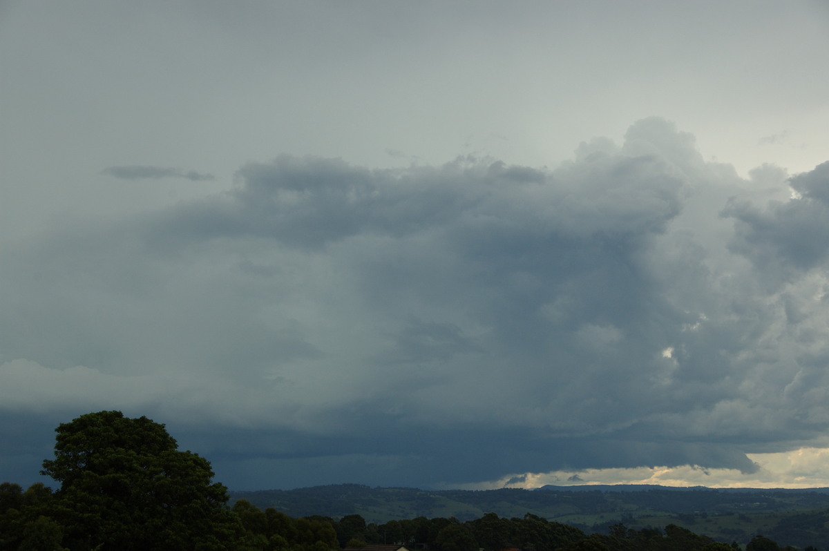 cumulonimbus thunderstorm_base : McLeans Ridges, NSW   19 February 2009