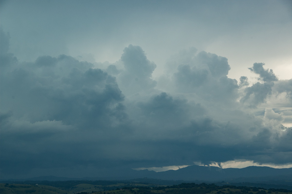 cumulonimbus thunderstorm_base : McLeans Ridges, NSW   19 February 2009