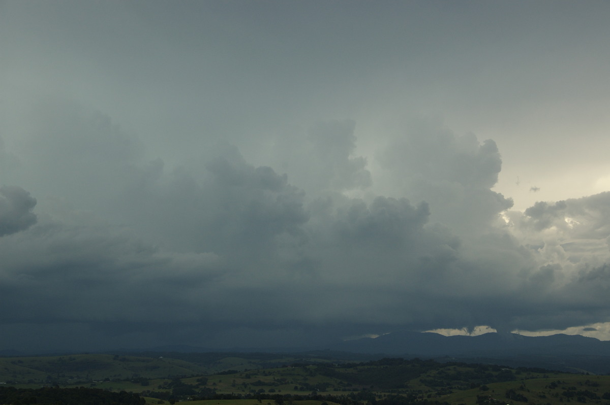 cumulonimbus thunderstorm_base : McLeans Ridges, NSW   19 February 2009