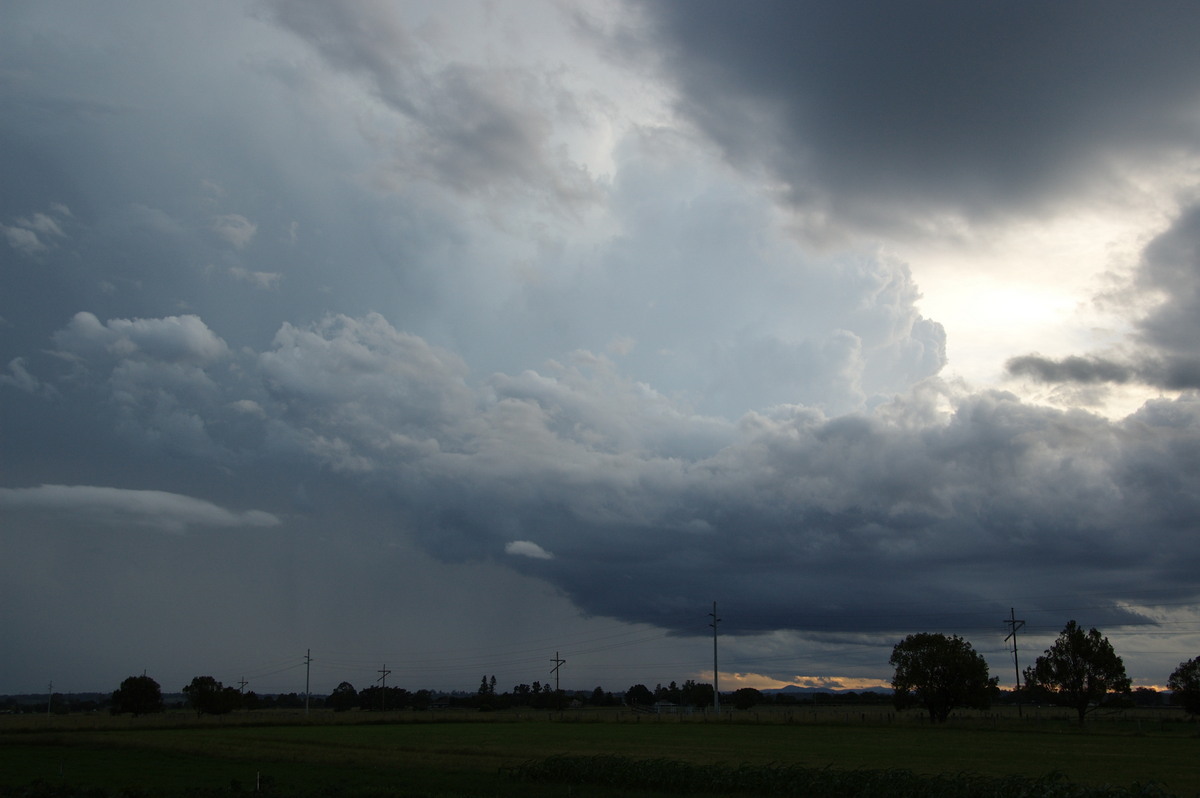 cumulonimbus thunderstorm_base : Junction Hill, NSW   15 March 2009