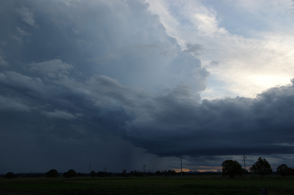 cumulonimbus thunderstorm_base : Junction Hill, NSW   15 March 2009