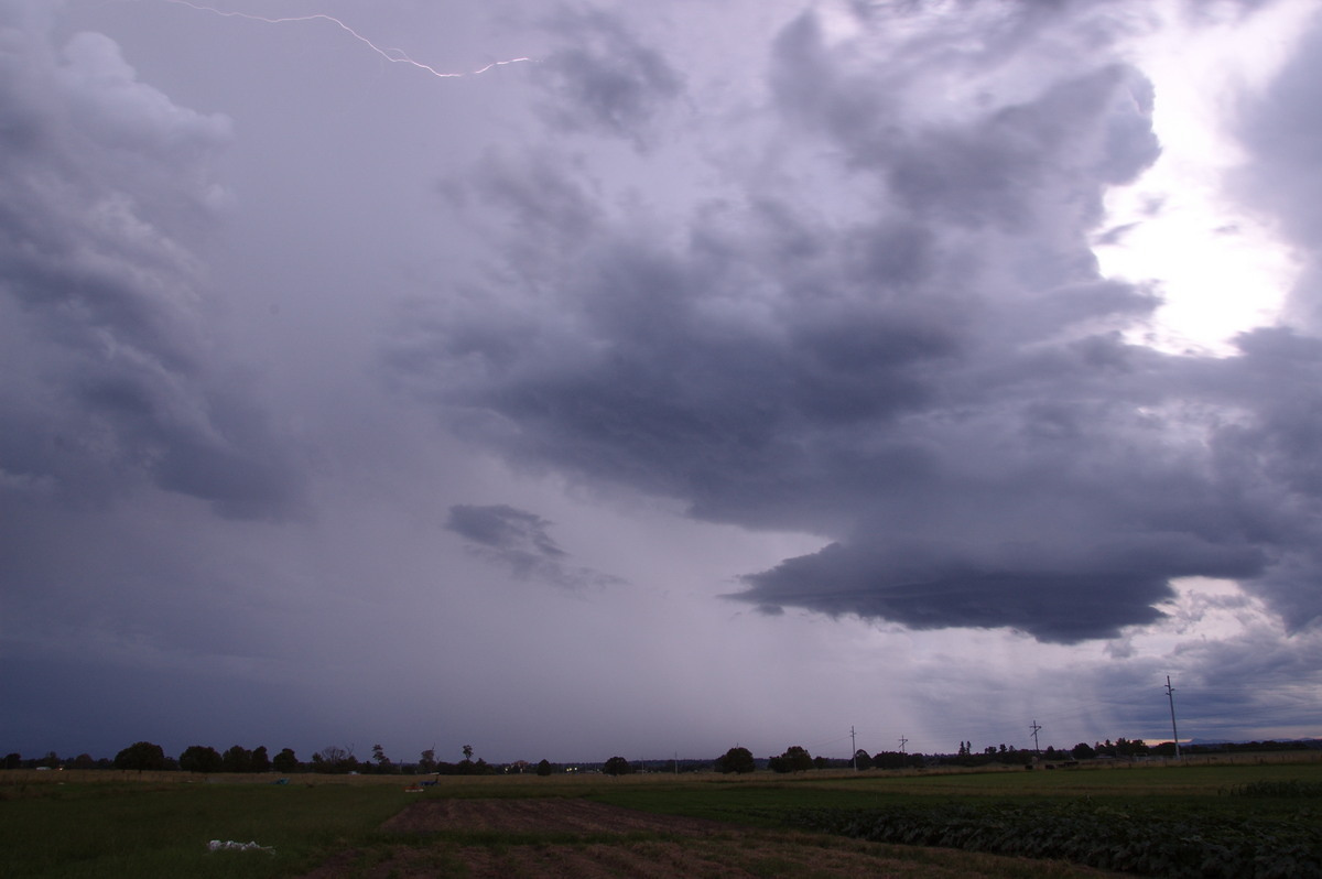 cumulonimbus thunderstorm_base : Junction Hill, NSW   15 March 2009