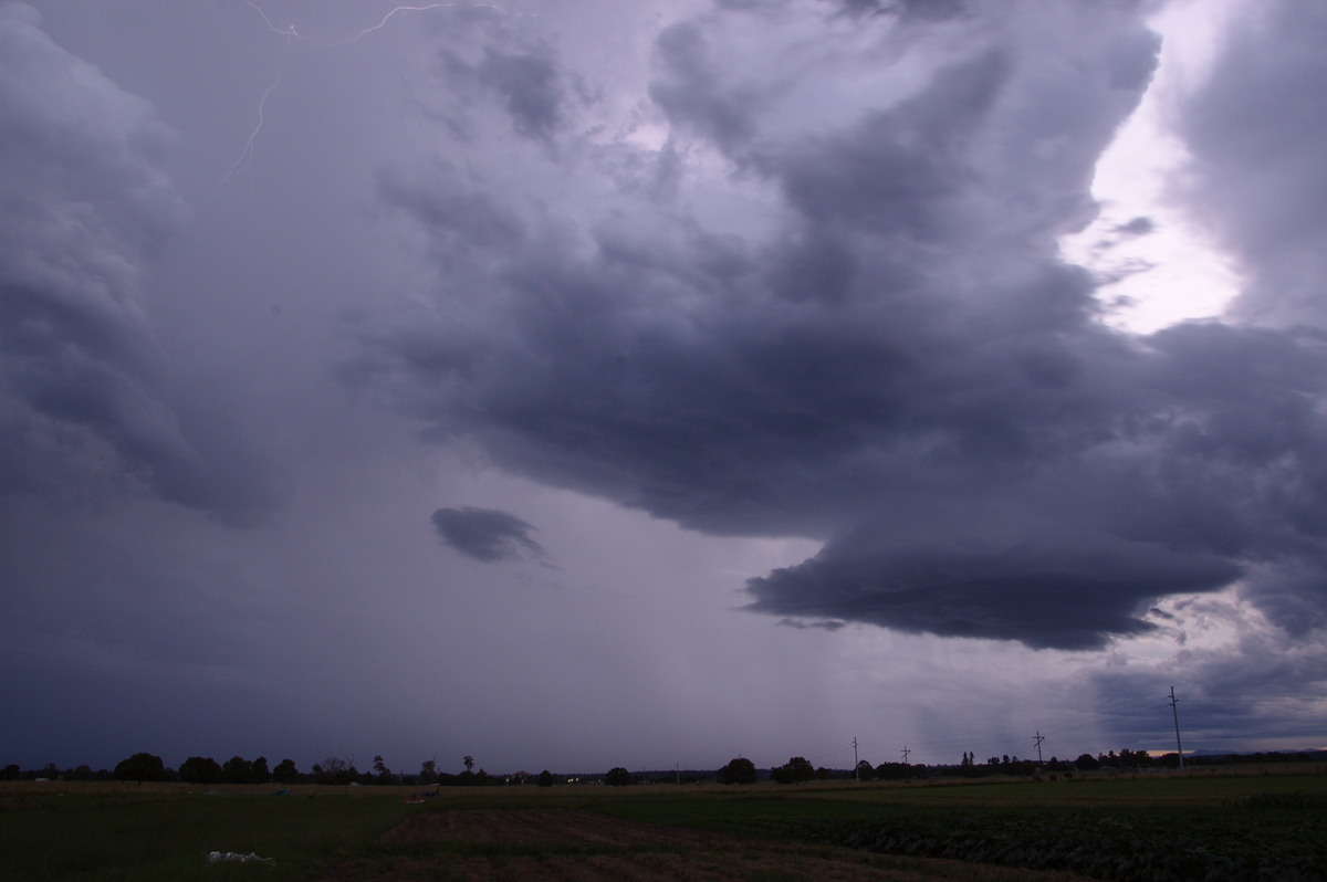 cumulonimbus thunderstorm_base : Junction Hill, NSW   15 March 2009