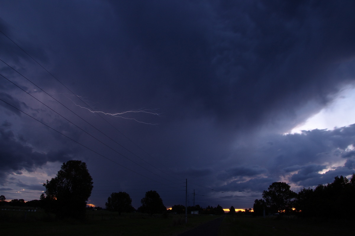 lightning lightning_bolts : Junction Hill, NSW   15 March 2009