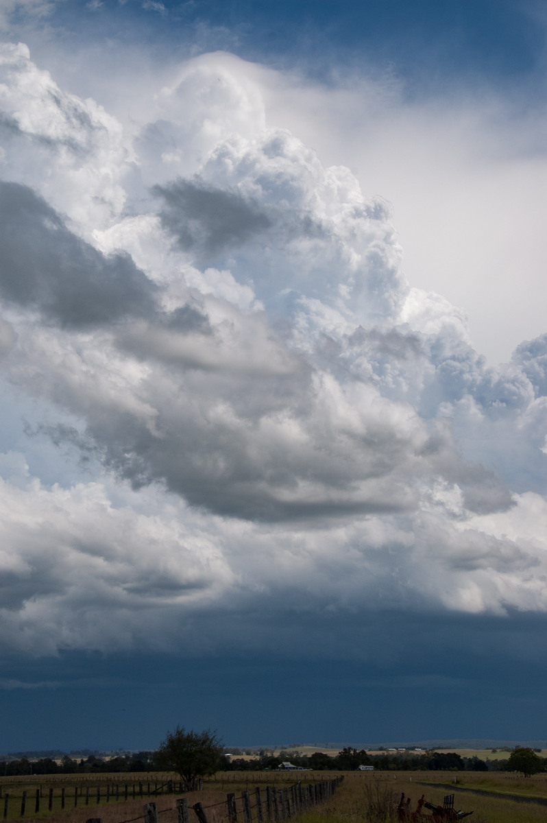 updraft thunderstorm_updrafts : N of Casino, NSW   16 March 2009