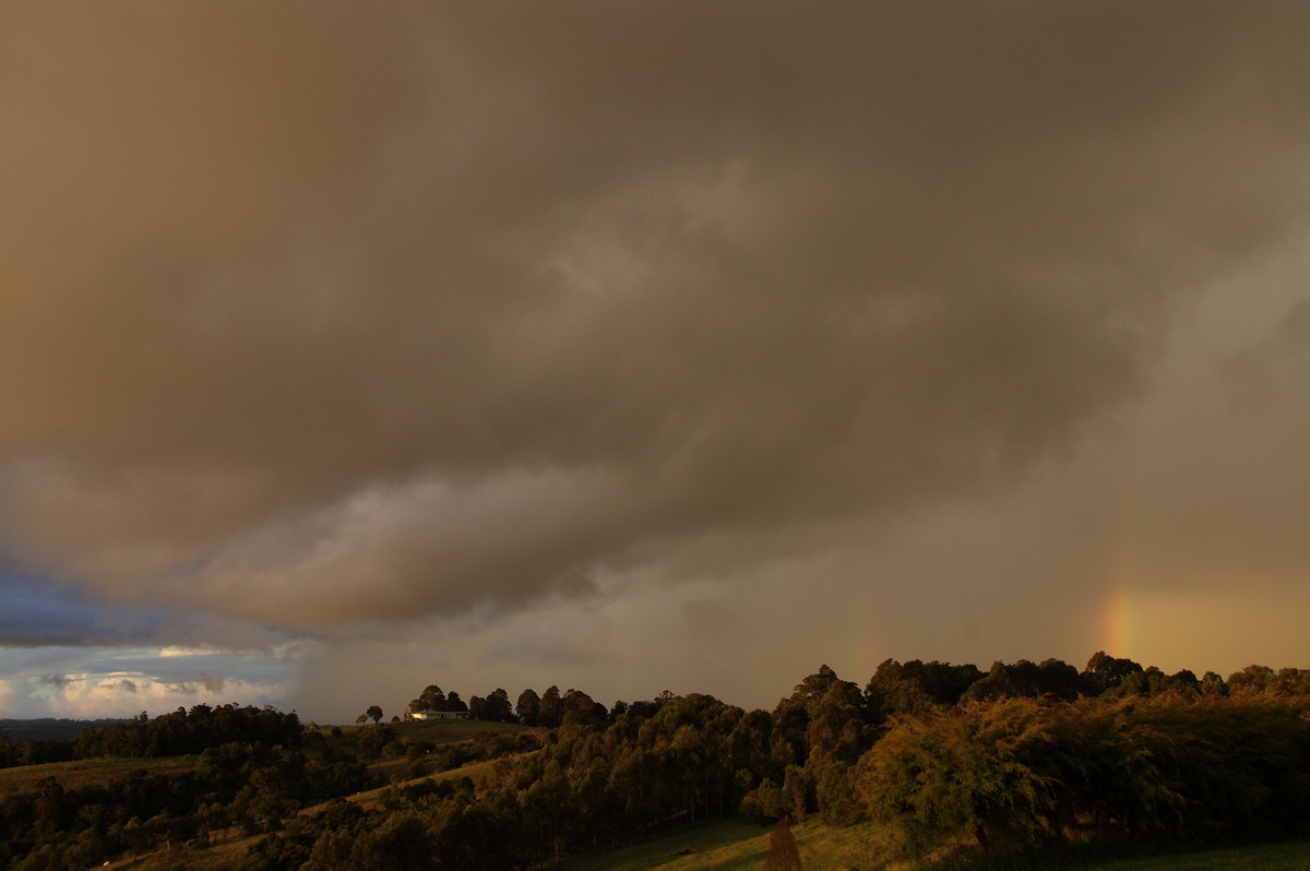 raincascade precipitation_cascade : McLeans Ridges, NSW   4 May 2009