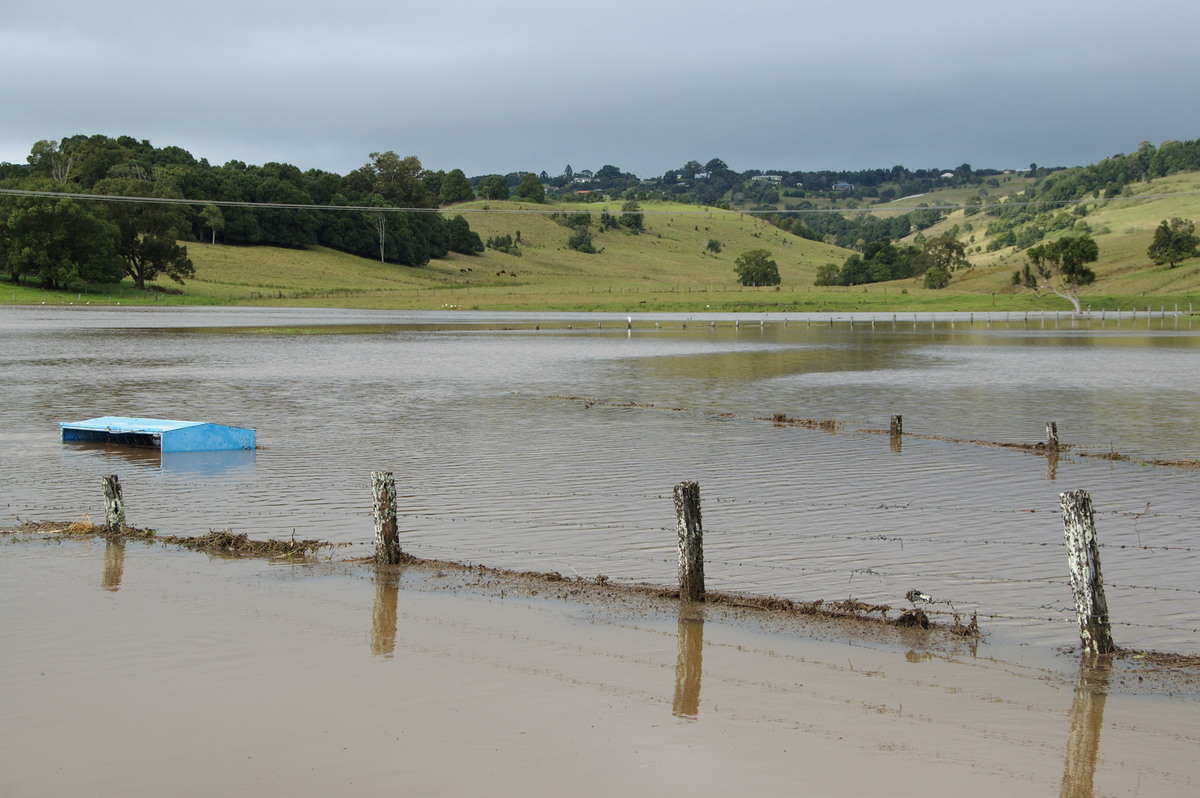 flashflooding flood_pictures : McLeans Ridges, NSW   22 May 2009