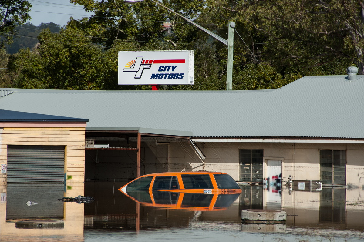 flashflooding flood_pictures : Lismore, NSW   22 May 2009