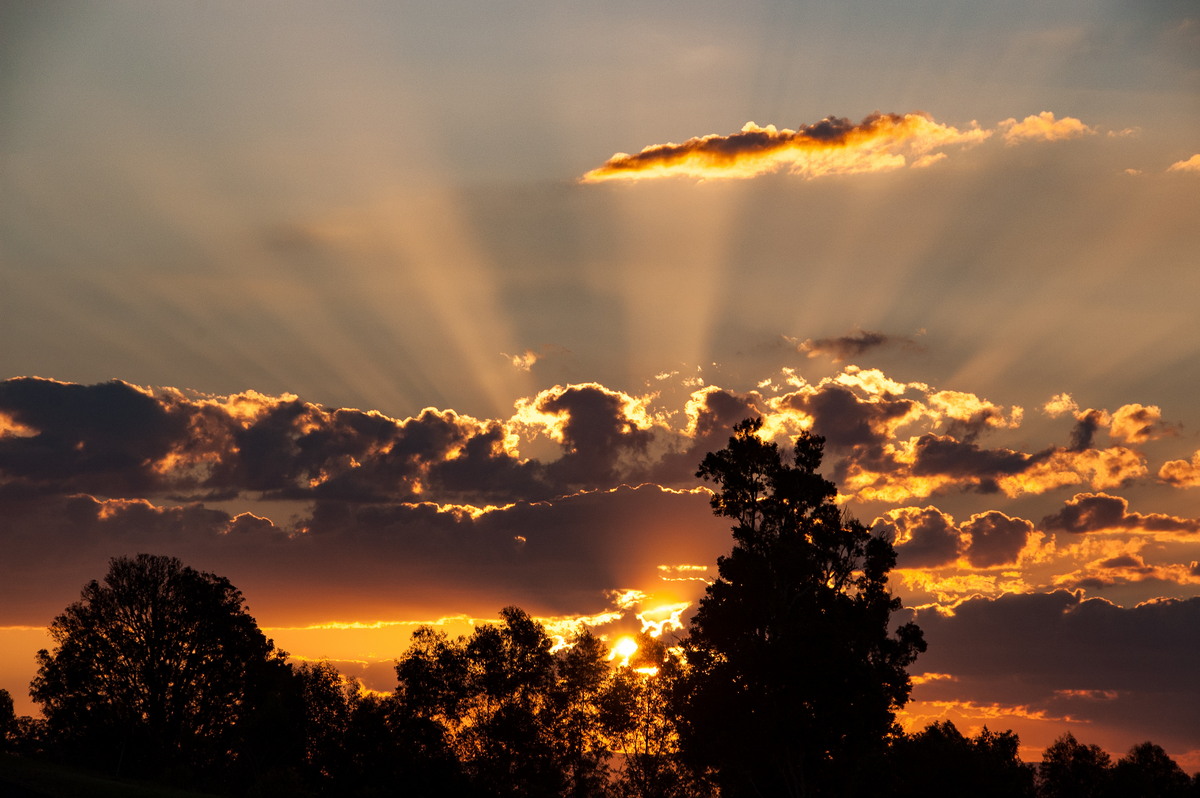 sunset sunset_pictures : McLeans Ridges, NSW   7 August 2009