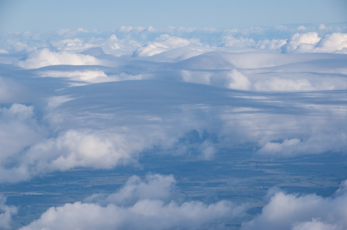 cloudsflying clouds_taken_from_plane : VIC   24 August 2009