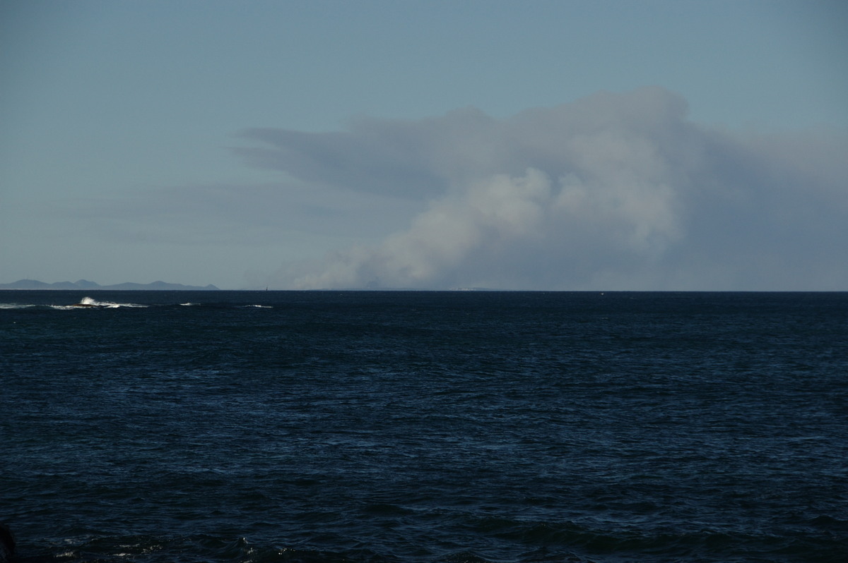 cumulus pyrocumulus : Newcastle, NSW   30 August 2009