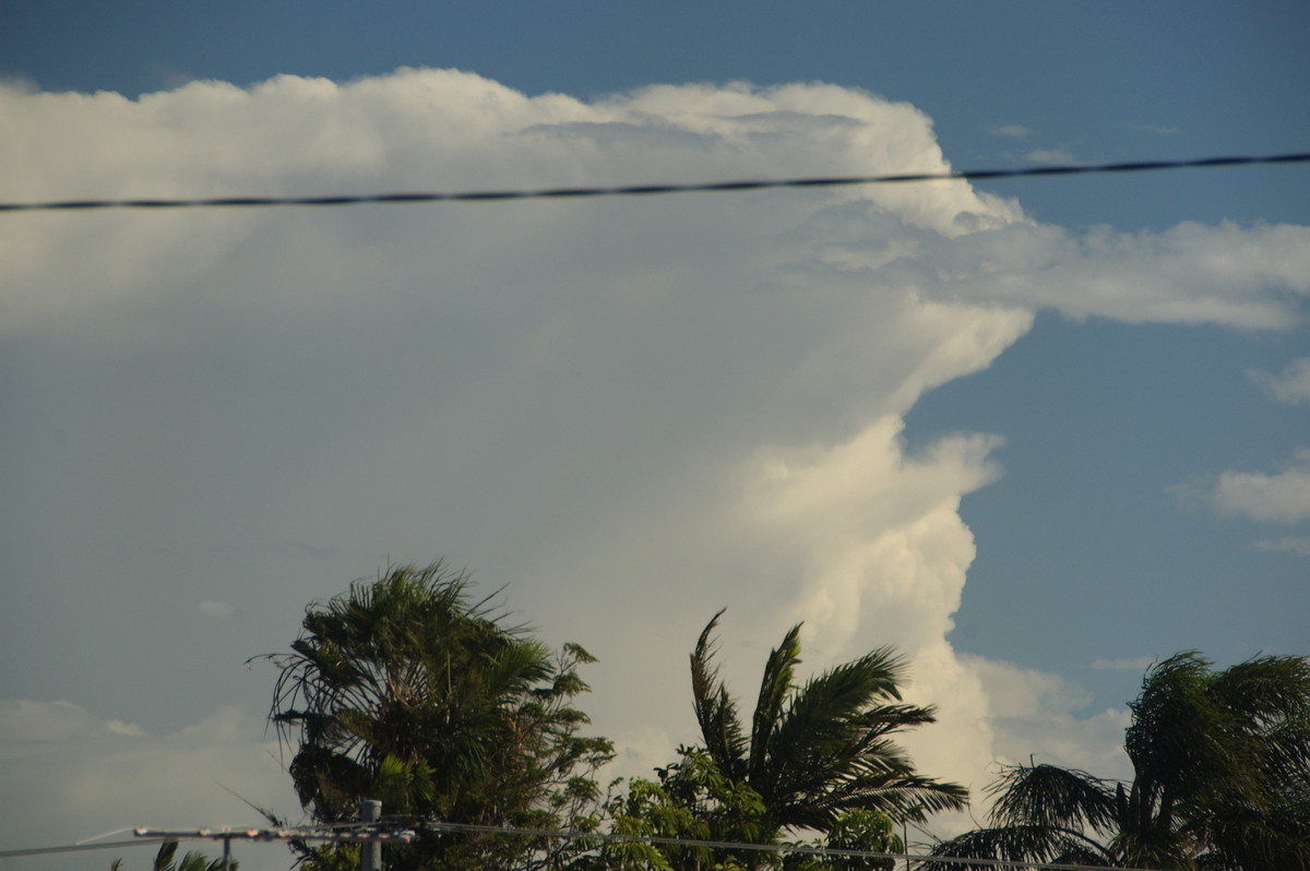 thunderstorm cumulonimbus_incus : Ballina, NSW   5 September 2009