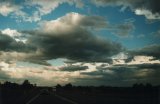 Cloud obscuring view to the main supercell 6:10pm W of Singleton