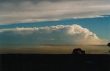 dissipating cumulonimbus south of Schofields 5:57pm