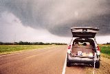 Storm chasers under a meso!