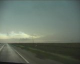 June 4 2003 Supercell near Clovis New Mexico - inflow dominant beast